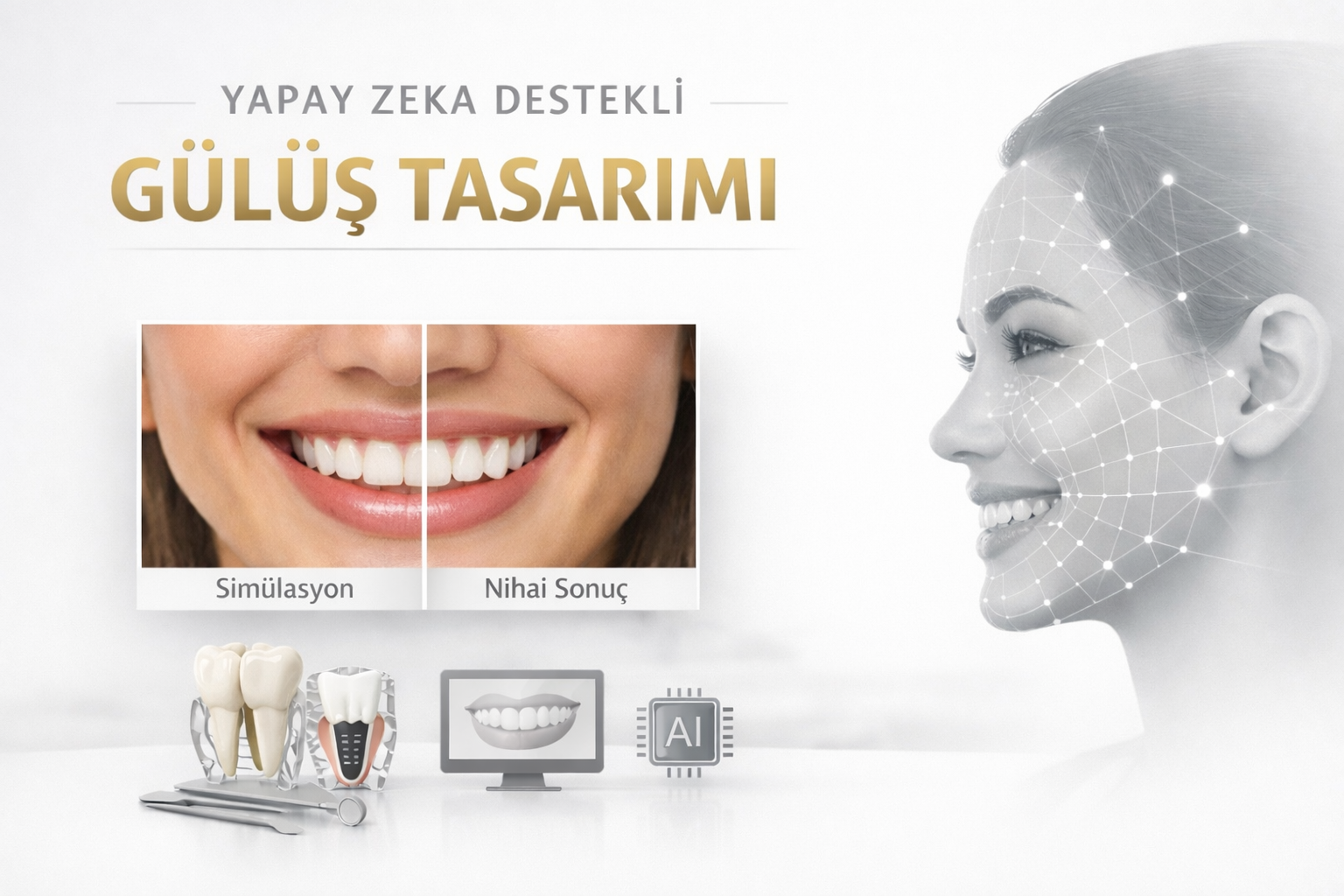 Yapay Zeka Destekli Gülüş Tasarımı Nedir?